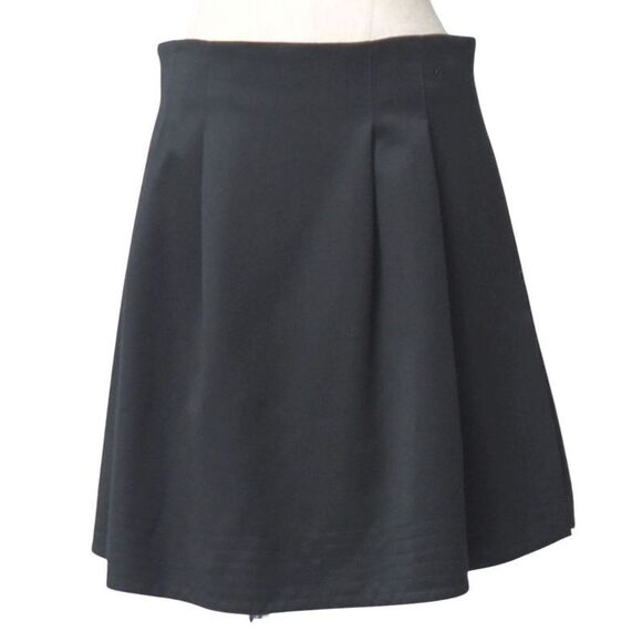CHANEL 06A cotton COCO Mark Gripoa Tweed Trim Jacket Skirt setup No collar, 4 pockets P29157 beige 34